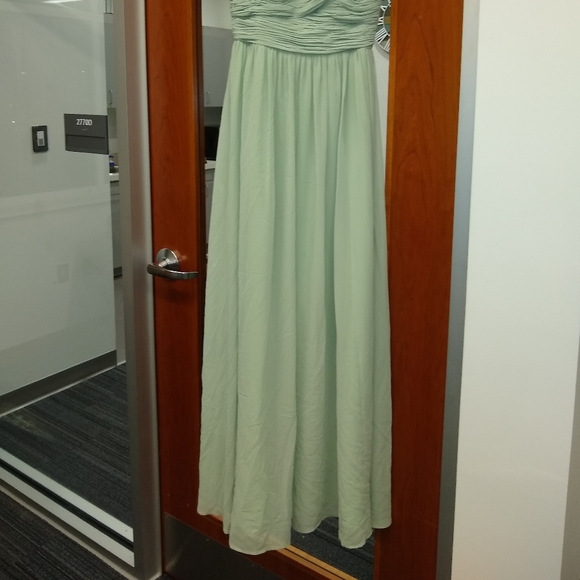 Mint Green Azazie Dress - Picture 2 of 4